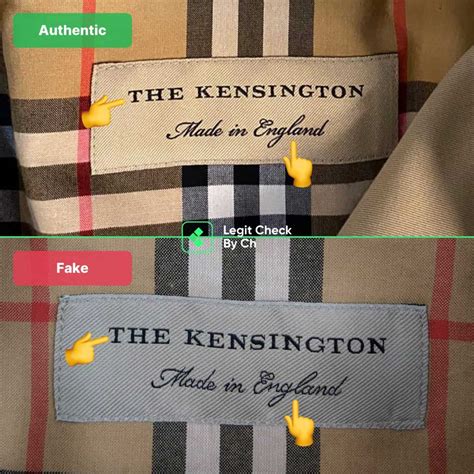 is burberrys the same as burberry - authentic Burberry tag.